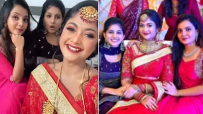 Aishwarya ramsai: 'ഉണക്കമുന്തിരി പറക്ക പറക്ക..' മനീഷയ്ക്കൊപ്പം റീൽസുമായി ഐശ്വര്യ