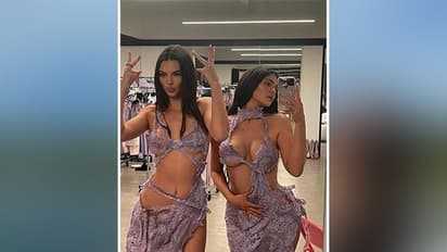 Kylie Jenner’s revealing dress brings back the focus on her rumoured boob job; see pics