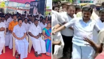 முன்னாள் அமைச்சர் சி.வி.சண்முகம் கைது...! சாலை மறியலில் ஈடுபட்ட தொண்டர்கள்..!அதிர்ச்சியில் அதிமுக..