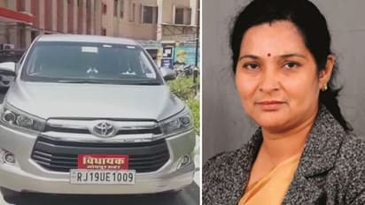 राजस्थान की महिला विधायक गाड़ी चलाते वक्त कर बैठीं गलती, तो काट दिया चालान, MLA बोली-नहीं थी कानून की जानकारी