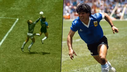 G.O.A.T. Maradona's 'Hand of God' jersey sold for record 7.1 million pounds