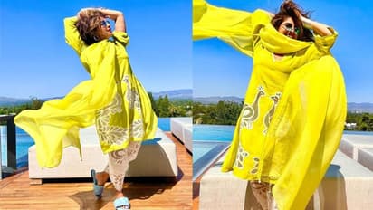 ದೇಶಿ ಲುಕ್‌ನಲ್ಲಿ ದೇಸಿಗರ್ಲ್‌ Priyanka chopra ಪೋಟೋ ವೈರಲ್‌