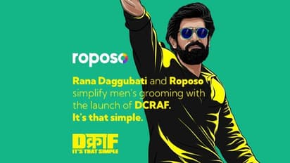 మగవారి మేకోవర్ కోసం డిక్రాఫ్ గ్రూమింగ్ బ్రాండ్ని ఆవిష్కరించిన రానా..