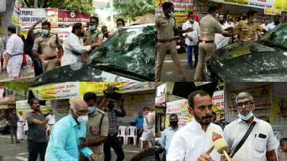 എകീകൃത ബലിയർപ്പണ രീതി നടപ്പാക്കണമെന്ന സിനഡ് നിർദേശം തള്ളി വൈദികർ: അതിരൂപത ആസ്ഥാനത്തിന് മുന്നിൽ അടി