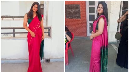 Saree : പെർഫെക്ട് ഓക്കെ; സാരിയ്ക്ക് 25 വയസ്, അമ്മയുടെ സാരി ഉടുത്ത് മകൾ ഗൗരി