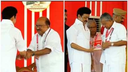 സിപിഎം പാര്ട്ടി കോണ്ഗ്രസ് സെമിനാര് തുടങ്ങി; കെ വി തോമസെത്തി, പിണറായിയും സ്റ്റാലിനും വേദിയില്