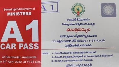 ఏపీ కేబినెట్ పునర్వ్యస్ధీకరణ: చురుగ్గా ఏర్పాట్లు.. రెడీ అయిన పాసులు, ఇన్విటేషన్ ఇదే...!!