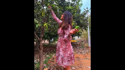 Payal Rajput: మామిడి తోటలో ఓపెన్‌గా తిరుగుతున్న పాయల్‌.. పొట్టి గౌన్‌లో ఇలా చేస్తే కష్టమంటూ కుర్రాళ్ల కామెంట్ 