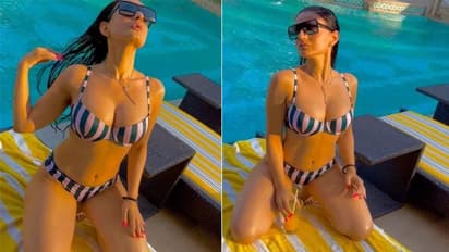 ಪೂಲ್‌ಸೈಡ್ ಬಿಕಿನಿಯಲ್ಲಿ ಪೋಸ್‌ ನೀಡಿದ   Ameesha Patel, ನಟಿಯ ಹಾಟ್‌ ಫೋಟೋ ವೈರಲ್‌! 