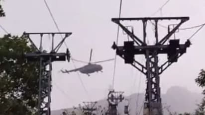 ജാർഖണ്ഡിൽ കേബിൾ കാറുകൾ കൂട്ടിയിടിച്ച് വൻ ദുരന്തം, രണ്ട് പേർ മരിച്ചു, 50 ഓളം പേർ കുടുങ്ങിക്കിടക്കുന്നു