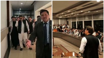 പാക് പ്രധാനമന്ത്രി തെരഞ്ഞെടുപ്പ്; നടപടി തുടങ്ങി, ഇമ്രാൻ അനുകൂലികള് പാര്ലമെന്റില് നിന്ന് ഇറങ്ങിപ്പോയി