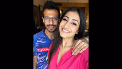 IPL 2022: Chahal's hat-trick vs KKR leads to celebration at RR camp; Dhanashree delighted too
