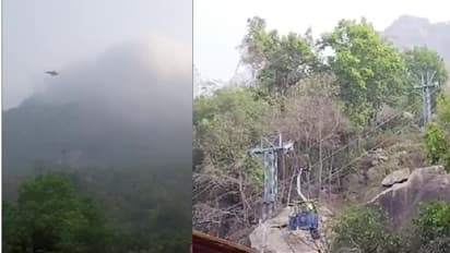 নতুন করে শুরু উদ্ধারকাজ, দেওঘর রোপওয়ে দুর্ঘটনায় এখনও আটকে ১০ জন