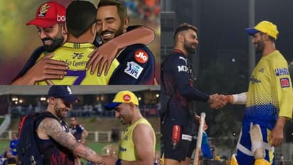 పోటీ ఆటలో.. ఆటగాళ్లతో కాదు.. సీఎస్కే ప్లేయర్లను చూడగానే ఎమోషనల్ అయిన డుప్లెసిస్, కోహ్లి.. వీడియో వైరల్