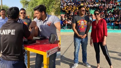 LNIPE students fail to topple Pro Panja Champion Sachin Goyal