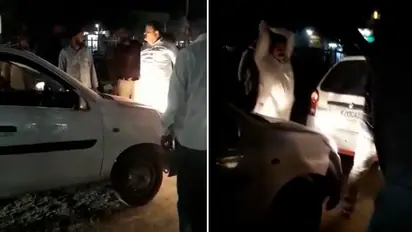 BJP shares road rage video of alleged Rajasthan Congress leader