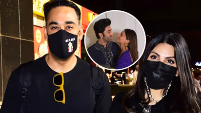 Ranbir Kapoor-Alia Bhatt marriage: Sister Riddhima Kapoor Sahni arrives in Mumbai with husband Bharat