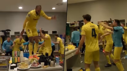 Villarreal heroes party hard after knocking Bayern Munich out of Champions League