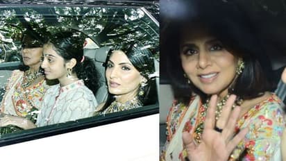  Ranbir Alia Wedding :ಮಗನ ಮೆಹಂದಿ ಸಮಾರಂಭದಲ್ಲಿ  ಮಿಂಚಿದ Neetu singh 