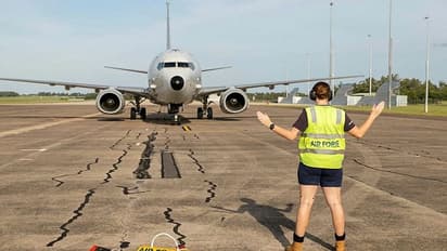 What is Indian Navy's P-8I aircraft doing Down Under?