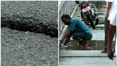 പുനർനിര്‍മാണം കഴിഞ്ഞ് നാലുമാസം: മുടക്കിയത് 22 ലക്ഷം, മലമ്പുഴ വാരണിപാലത്തില്‍ വിള്ളലുകള്‍