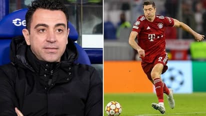 Barcelona boss Xavi lauds 'great' Lewandowski; remains mum on potential transfer