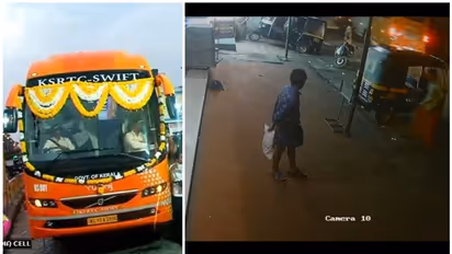 കുന്നംകുളത്ത് കാൽനട യാത്രികനെ ആദ്യം ഇടിച്ചത് കെ- സ്വിഫ്റ്റ് ബസ്സല്ല, പിക്കപ്പ് വാൻ - വീഡിയോ