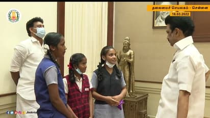 "வந்தா சோறு போடுவீங்களா..?" உரிமையுடன் கேட்ட ஸ்டாலின்..! நரிக்குறவர் வீட்டில் உணவருந்துகிறார்..