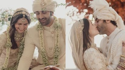 Alia,Ranbir Wedding: 5 ఏళ్ల నిరీక్షణ ఈరోజు ఫలించిందంటూ... పెళ్ళి ఫోటోలు షేర్ చేసిన ఆలియా భట్