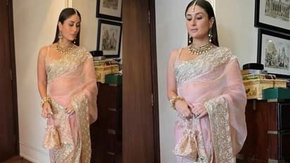 Ranbir Alia wedding; Kareena, Karisma ಸೋದರಿಯರ ಗಾರ್ಜಿಯಸ್‌ ಲುಕ್‌ ವೈರಲ್‌