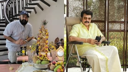 Vishu 2022 : വിഷു ആശംസകളുമായി മമ്മൂട്ടിയും മോഹന്ലാലും
