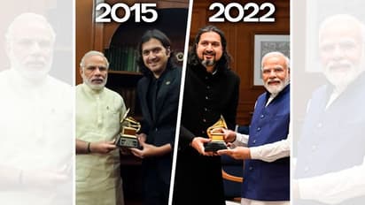 ಪ್ರಧಾನಿ ಮೋದಿ ಭೇಟಿಯಾಗಿ ಸಂತಸ ಹಂಚಿಕೊಂಡ ಗ್ರ್ಯಾಮಿ ಪ್ರಶಸ್ತಿ ವಿಜೇತ ರಿಕಿ ಕೇಜ್  