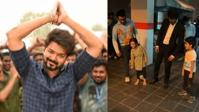 Vijay Dance : பீஸ்ட் ஷூட்டிங் ஸ்பாட்டில் குழந்தைகளுடன் ‘வாத்தி கம்மிங்’ டான்ஸ் ஆடிய விஜய்... வைரலாகும் வீடியோ