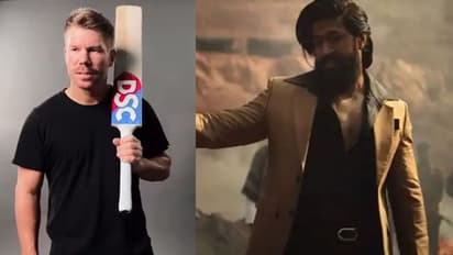 మ..మ.. మాస్.. దుమ్ము రేపుతున్న డేవిడ్ వార్నర్ 'కేజిఎఫ్ 2' డైలాగ్స్.. యష్ కంటే ఏమాత్రం తగ్గలేదు