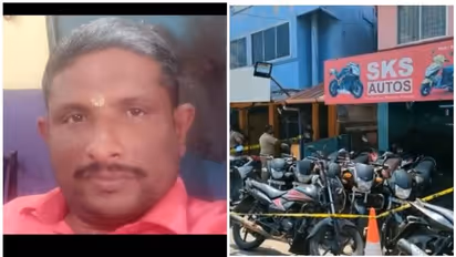 പാലക്കാട് ആര്‍എസ്എസ് നേതാവിനെ കടയില്‍ കയറി വെട്ടിക്കൊന്നു; വെട്ടിയത് അഞ്ചംഗ സംഘം