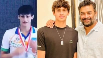 R Madhavan's son Vedaant Madhavan wins silver medal in The Danish open (Video)