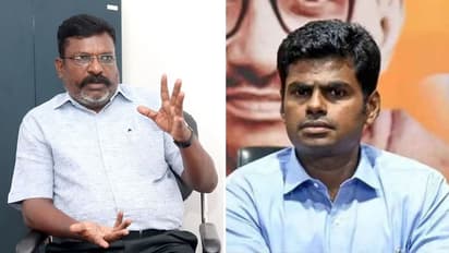 அம்பேத்கார் சிலைக்கு மாலை அணிவிக்க எந்த அருகதையும் இல்லை.. அண்ணாமலைக்கு பதிலடி கொடுத்த திருமா !