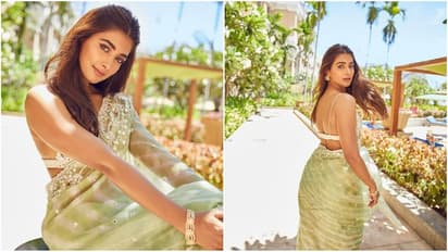 రాధే శ్యామ్ నిర్మాతలతో మరోసారి పూజా హెగ్డే.. హీరో మాట కాదనలేకపోయారా ? 