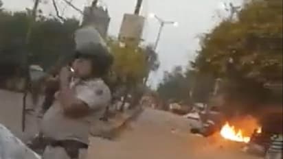 அனுமன் ஜெயந்தி வன்முறை..கத்தி, வாளுடன் திடீரென்று வந்த கும்பல்.. காயமடைந்த போலீசார் பரபரப்பு பேட்டி..