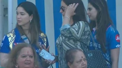 MI vs LSG: MI ஜெர்சியில் மேட்ச்சை பார்த்த சாரா டெண்டுல்கர்..! ஷுப்மன் கில்லை வைத்து கலாய்க்கும் ரசிகர்கள்