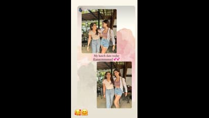 హైదరాబాద్ లో వేడి ఎక్కువ అట.. పబ్లిక్ గా షర్ట్ విప్పేసిన బన్నీ హీరోయిన్, పిచ్చెక్కిస్తోంది.. 