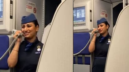 ಇಂಡಿಗೋ ಗಗನಸಖಿ ಕಣ್ಣೀರಿನ ವಿದಾಯ: ವೈರಲ್‌ ವಿಡಿಯೋಗೆ ಮನಸೋತ ನೆಟ್ಟಿಗರು  