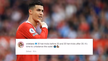 'Time to unbalance the scale': Ronaldo eyes new challenge after 60th career hat-trick