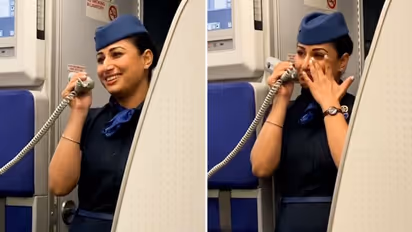 IndiGo air hostess' farewell speech leaves netizens emotional; Watch the video