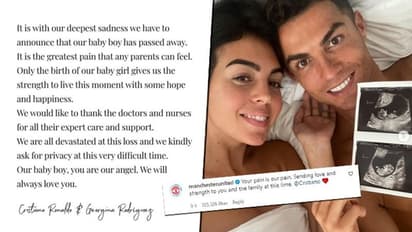 Cristiano Ronaldo son Death ದಿಗ್ಗಜ ಫುಟ್ಬಾಲಿಗ ರೊನಾಲ್ಡೋ ದಂಪತಿಗೆ ಪುತ್ರ ಶೋಕ..!