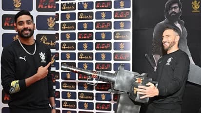 KGF-2: 'కేజీఎఫ్ 2' చూసిన రాయల్ ఛాలెంజర్స్ , రియాక్షన్ ఏంటంటే..