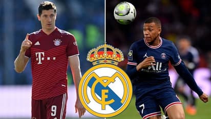 Is Lewandowski Real Madrid's Plan B if PSG's Mbappe slips through their fingers?