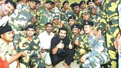 RamCharan Visits BSF Camp: అమృత్సర్ బీఎస్ఎఫ్ క్యాంపును సందర్శించిన చరణ్.. గోల్డెన్ టెంపుల్ లో లంగర్ సేవా..