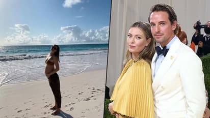 Wishes pour in for Maria Sharapova and Alexander Gilkes after tennis ace confirms pregnancy