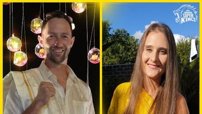 Devon Conway ಪ್ರೀ ವೆಡ್ಡಿಂಗ್ ಪಾರ್ಟಿ: ಟ್ರೆಡಿಷನಲ್‌ ಲುಕ್‌ನಲ್ಲಿ  CSK ಆಟಗಾರರು ಶೈನಿಂಗ್..!